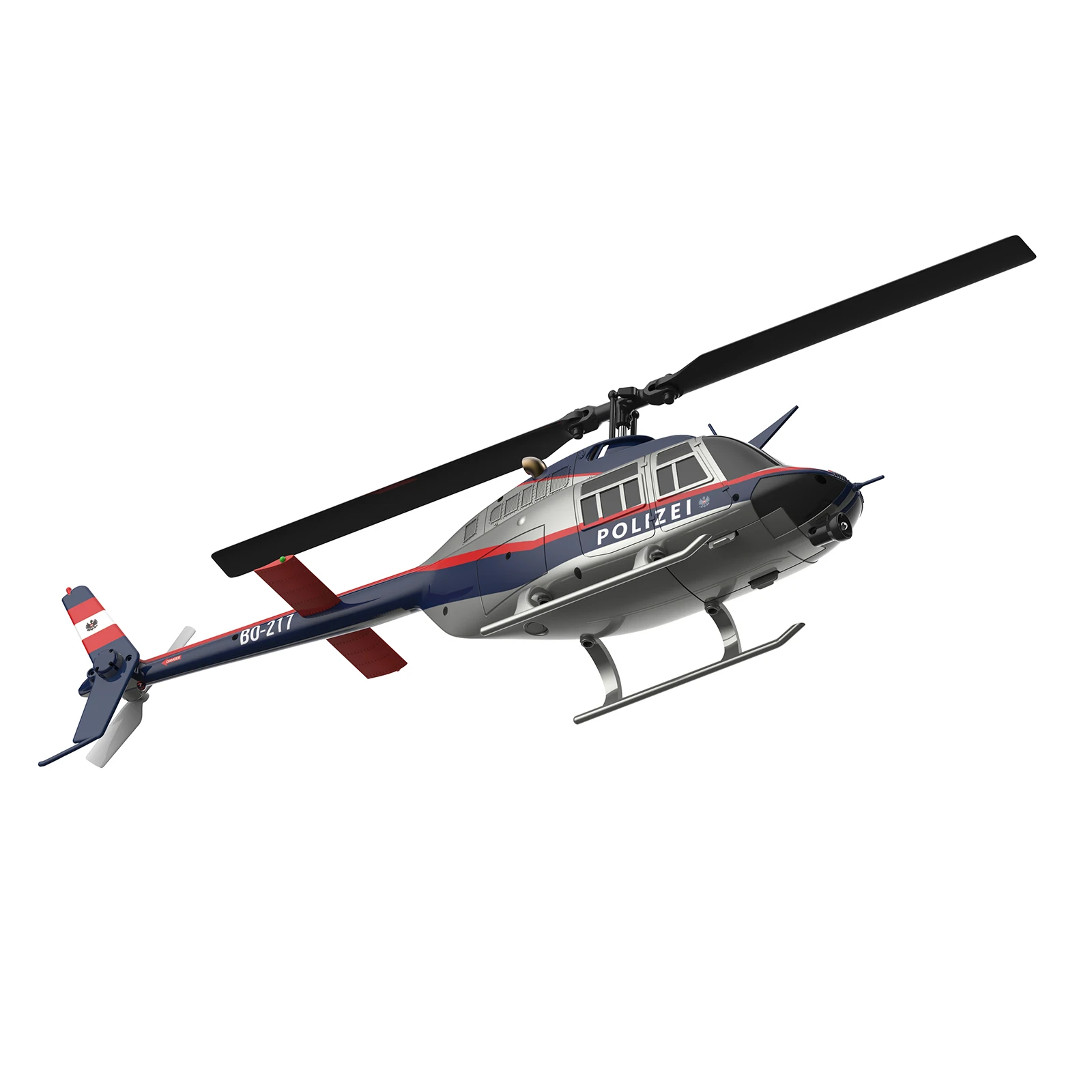 RC ERA C138 BELL206 4CH Gyro Stabilized Altitude Control Optional Optical Flow RC Helicopter Remote Control Aircraft - RTF