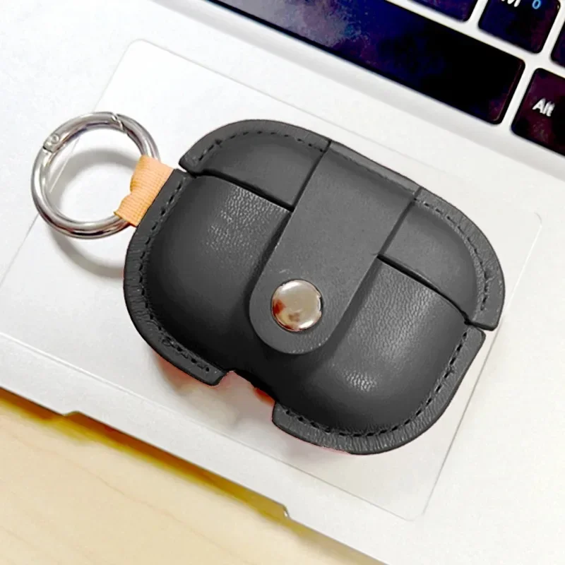 Мягкий чехол для наушников Apple Airpods Pro, роскошная сумка для хранения из искусственной кожи, чехол для наушников Airpods 4 3 pro 2n gene