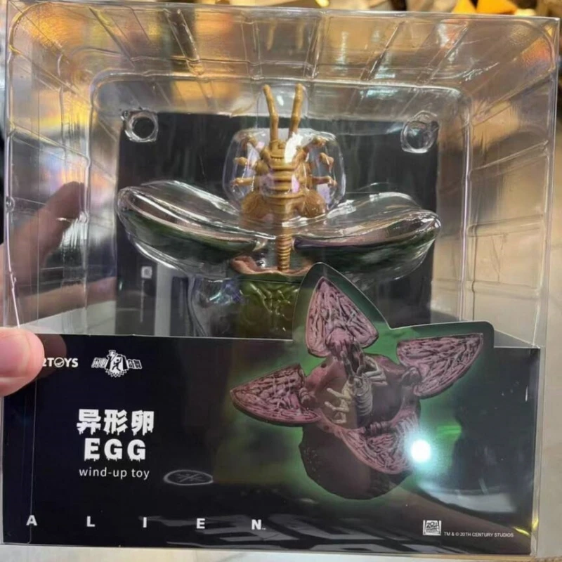 جديد حقيقي 52 لعب الغريبة البيض و Facehugger يختتم اللعب زينومورف عمل نموذج لجسم لعبة هدية