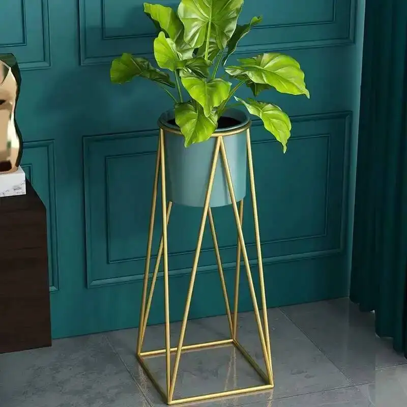 

Stand Aesthetics Designer Flower Display Modern Balcony Light Luxury Flower Stand Living Room Decoration Muebles Home Furniture