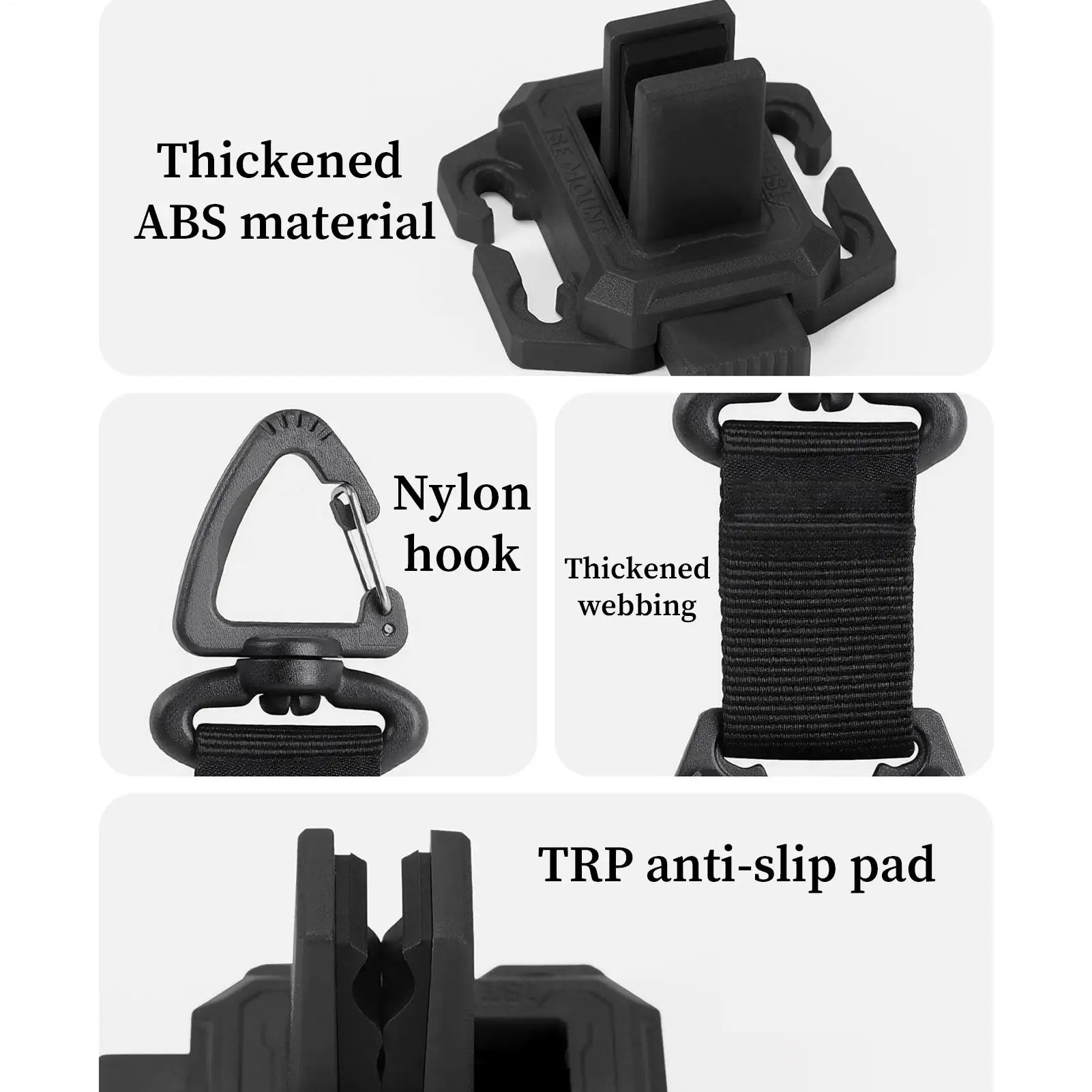 Fishing Pole Clips Portable Lightweight Adjustable Stand Wearable Fly Fishing Pole Stand for Beach Pier Ice Travel Saltwater