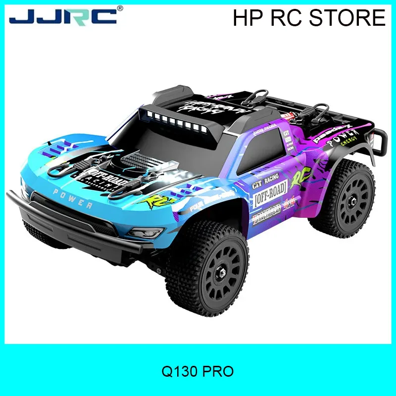 

JJRC Q130 PRO 1/14 4WD RC Car 40KM/h High Speed Full Proportional Control LED Roof Light Brushless Short Course Off-road Vehicle
