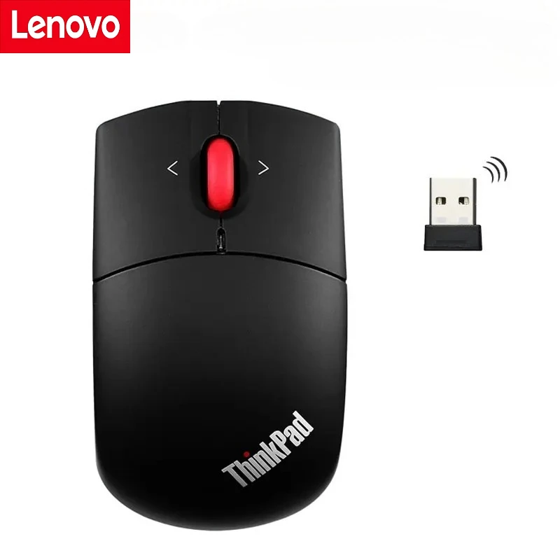 Lenovo ThinkPad Wireless Mouse Wireless Laser Mouse Computer Office Black Bluetooth Mouse