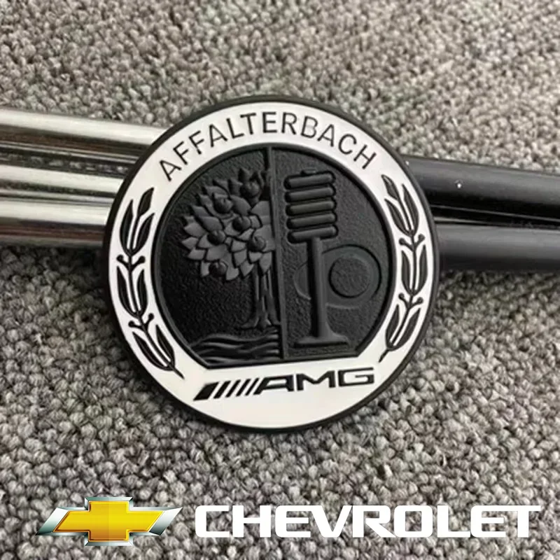 

AFFALTERBACH LOGO 3D Metal Car Rear Trunk Door Windows Body Emblem Sticker For Benz AMG C E S GLE CLC Class W204 W203 W205 W124