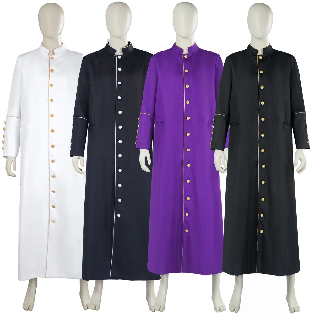 

Manufacturer Spot Medieval Priest Cosplay Clothing Court Priest Performance Clothing