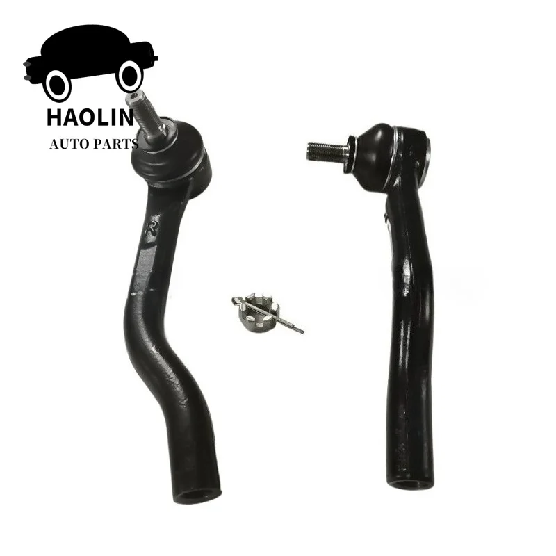Juego de 2 unidades de extremos de barra de dirección 53560T2AA01 53540T2AA01 para Honda Spirior CU5 CU6 CU7 Accord Ⅸ Acura TLX-L UB 2012 2014, pieza exterior de dirección