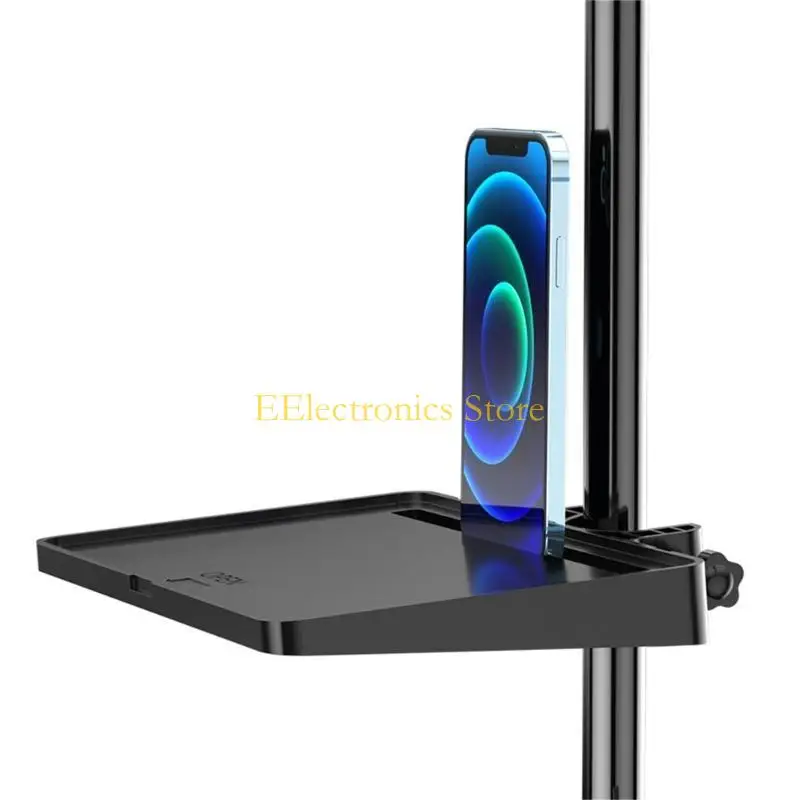 

B03C Подставка для микрофона Лоток для звуковой карты Часть для прямой трансляции Портативная простая установка Держатель с