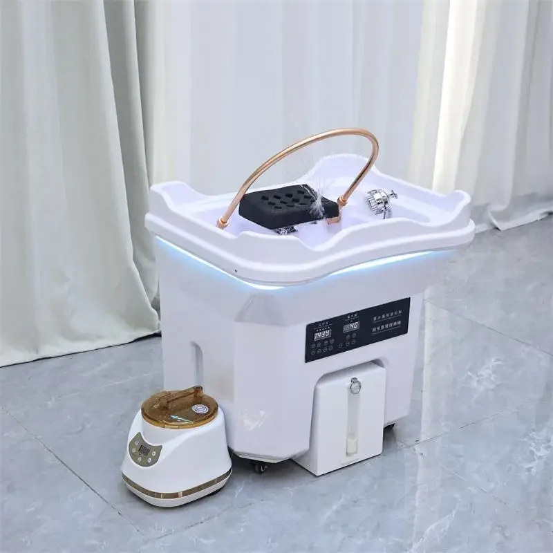 Neue Kopf Spa Bett Shampoo Stuhl Shampoo Salon Möbel Rückspülung Tragbare Schönheit Salon Geeignet Gebaut-in Abwasser Tank