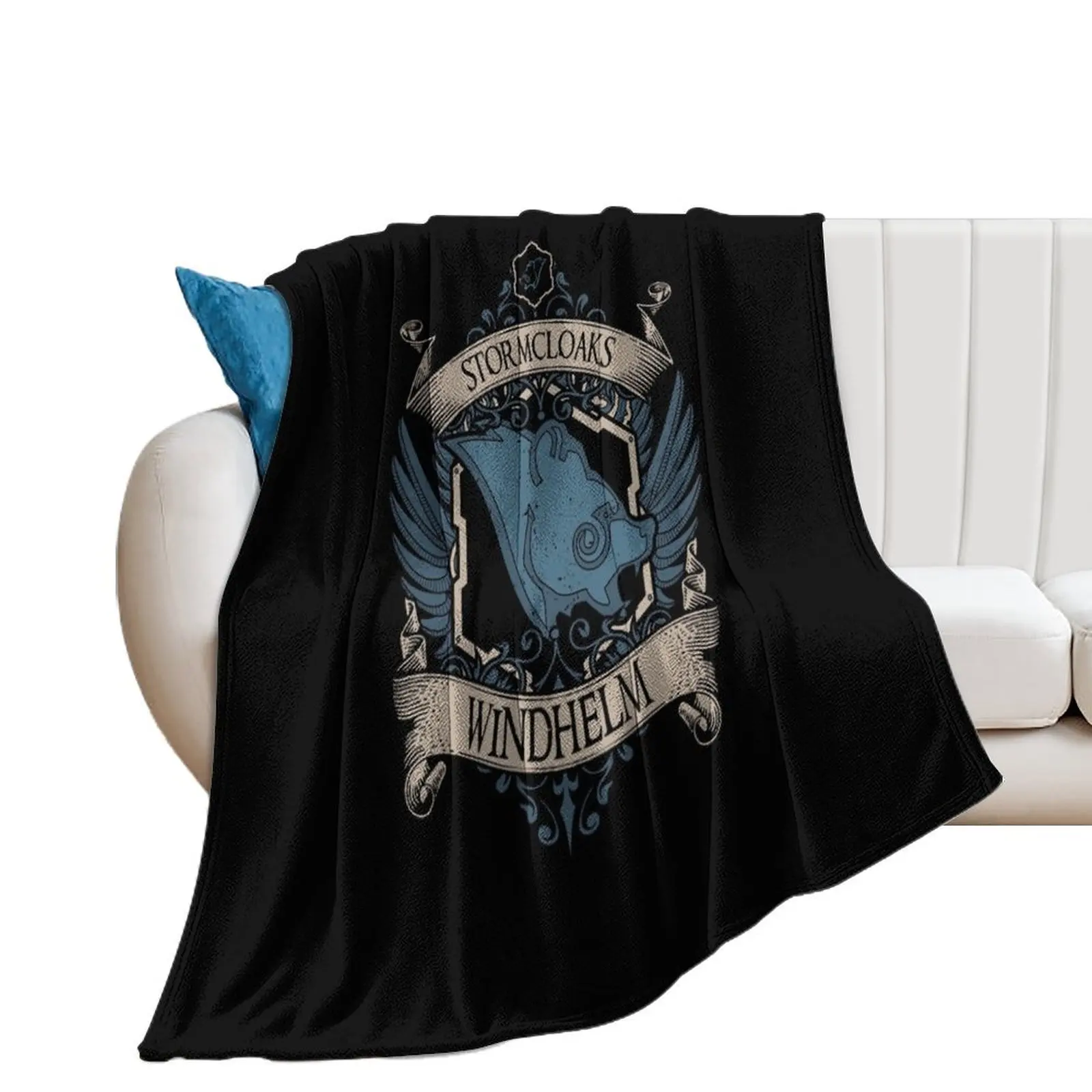 Stormcloaks - Windhelm Throw Blanket christmas gifts Large Giant Sofa Blankets