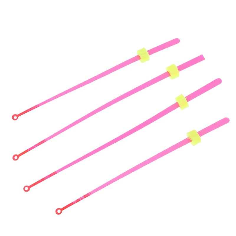 5 قطعة/المجموعة 12/14 سنتيمتر المحمولة الشتاء الجليد الصيد رود العلوي تلميح القسم بوبر مؤشر الصيد تمديد القطب معدات صيد الأسماك معالجة