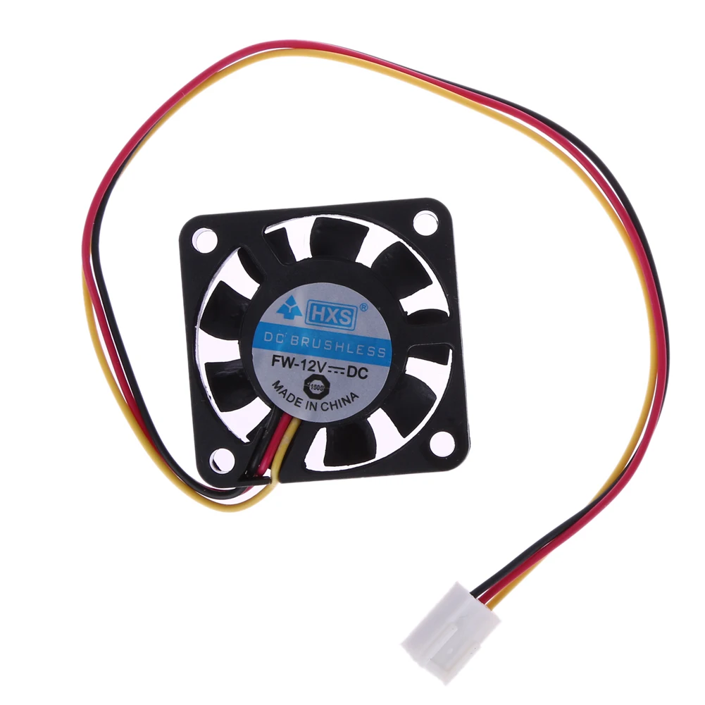 3-Pin 40mm Computer CPU-Kühler Lüfter DC 12V Kühlventilator Leiser Kühler Radiator CPU PC-Kühler Kühlkörper