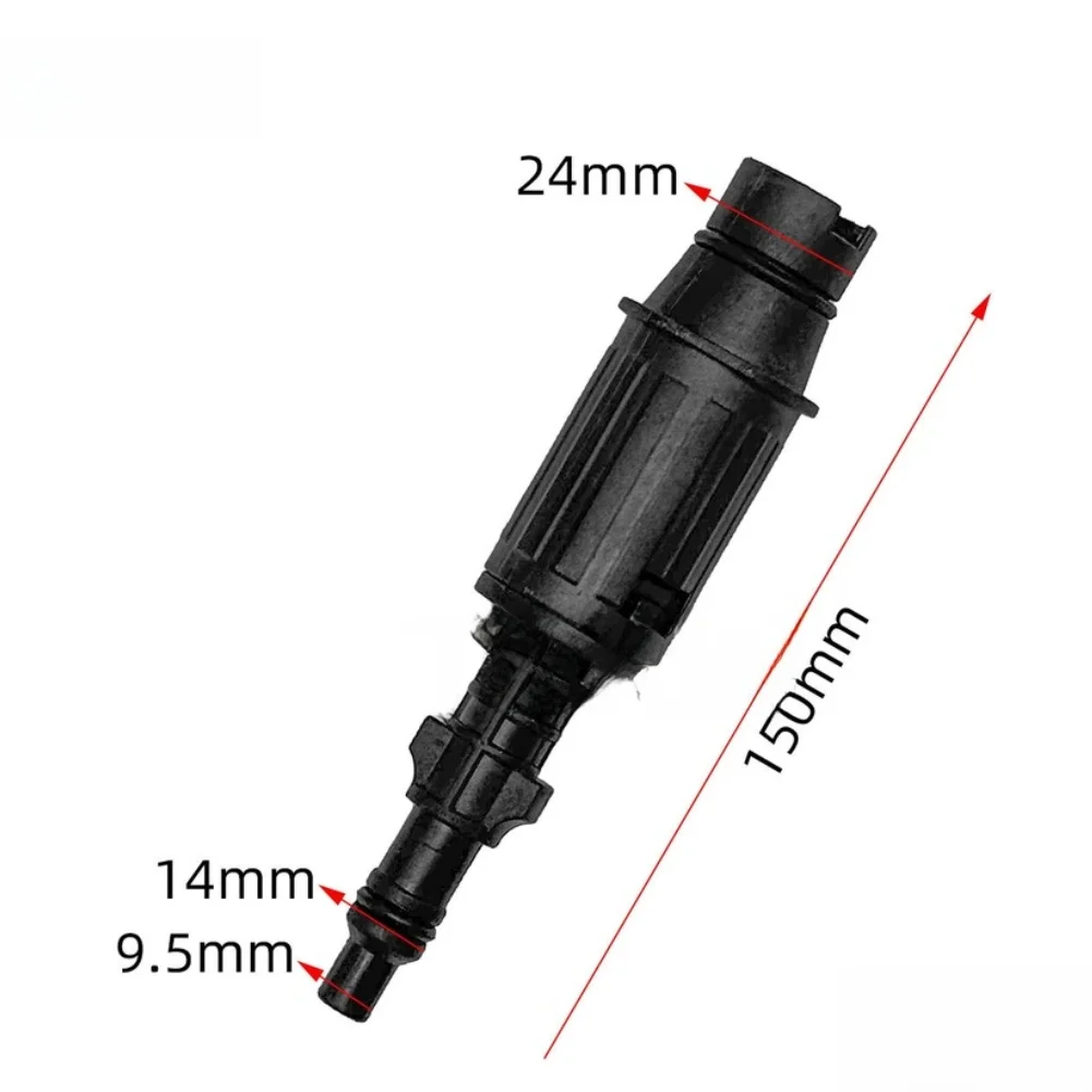 Compatible Pressure Washer Accessory Pressure Cleaner Tip Adjustable Nozzle Long Reach Design Plastic Construction