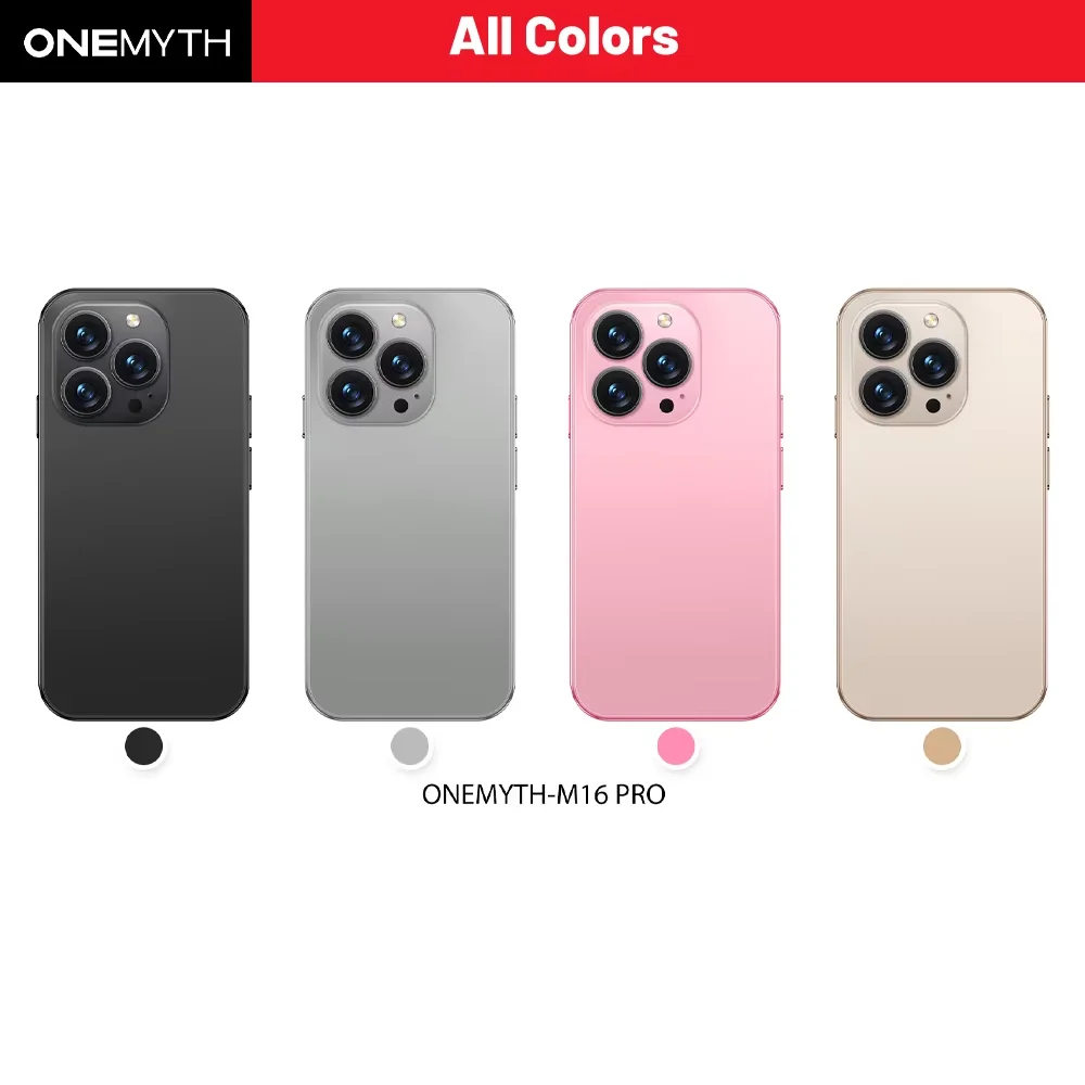 New ONEMYTH M16 Pro 4.0" HD Screen Mini Smartphone 3G with Face Recognition 2GB RAM 16GB ROM Dual SIM  2000mAh Large Battery