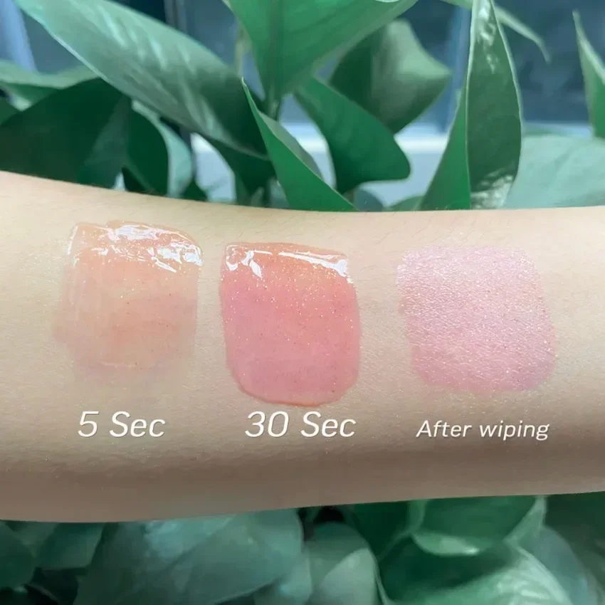 Private Label Quicksand Flash Lip Oil Pigment Long Lasting Non-stick Non-fade Color Changing Custom Logo Makeup Wholesale Vegan