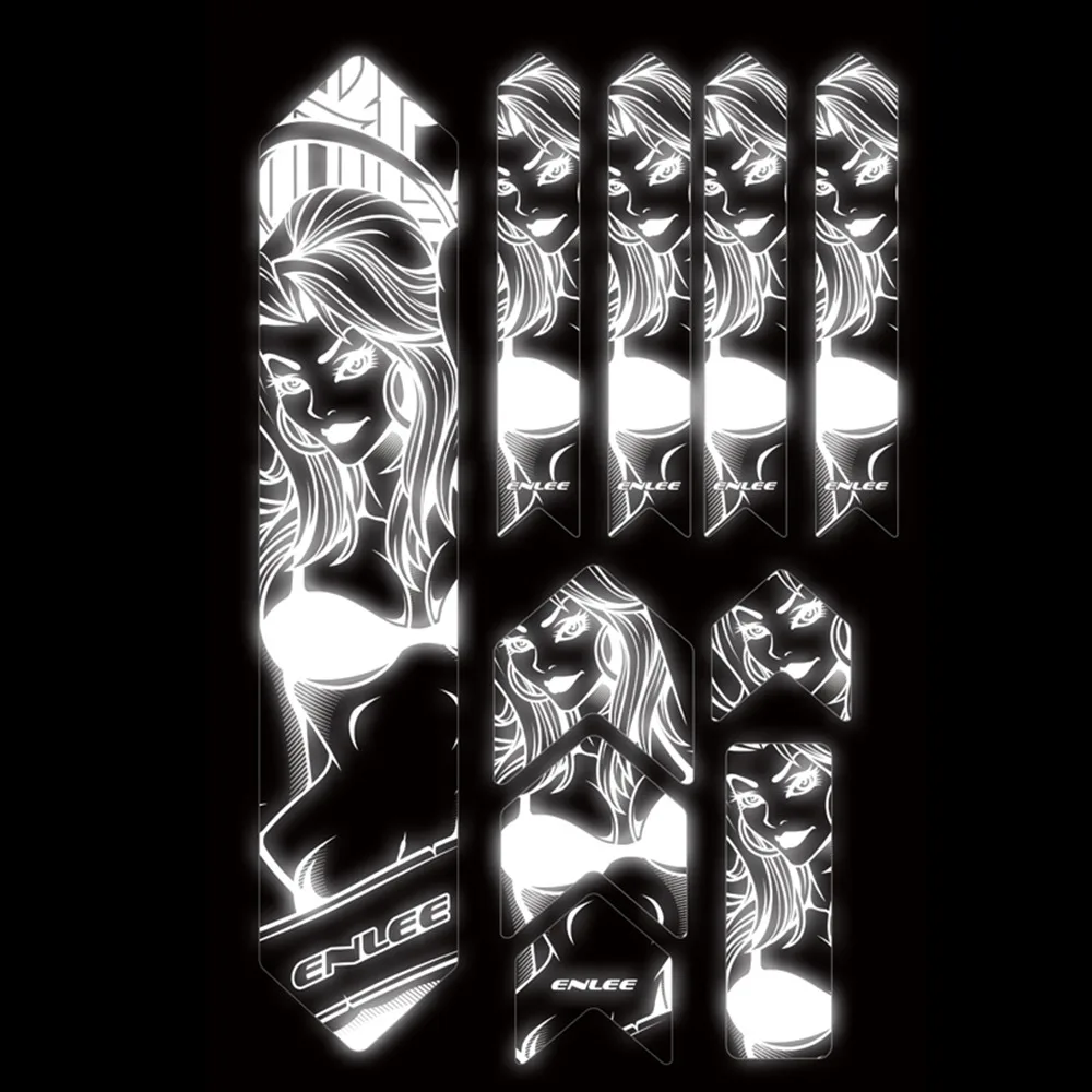 Reflective Bike Fra…