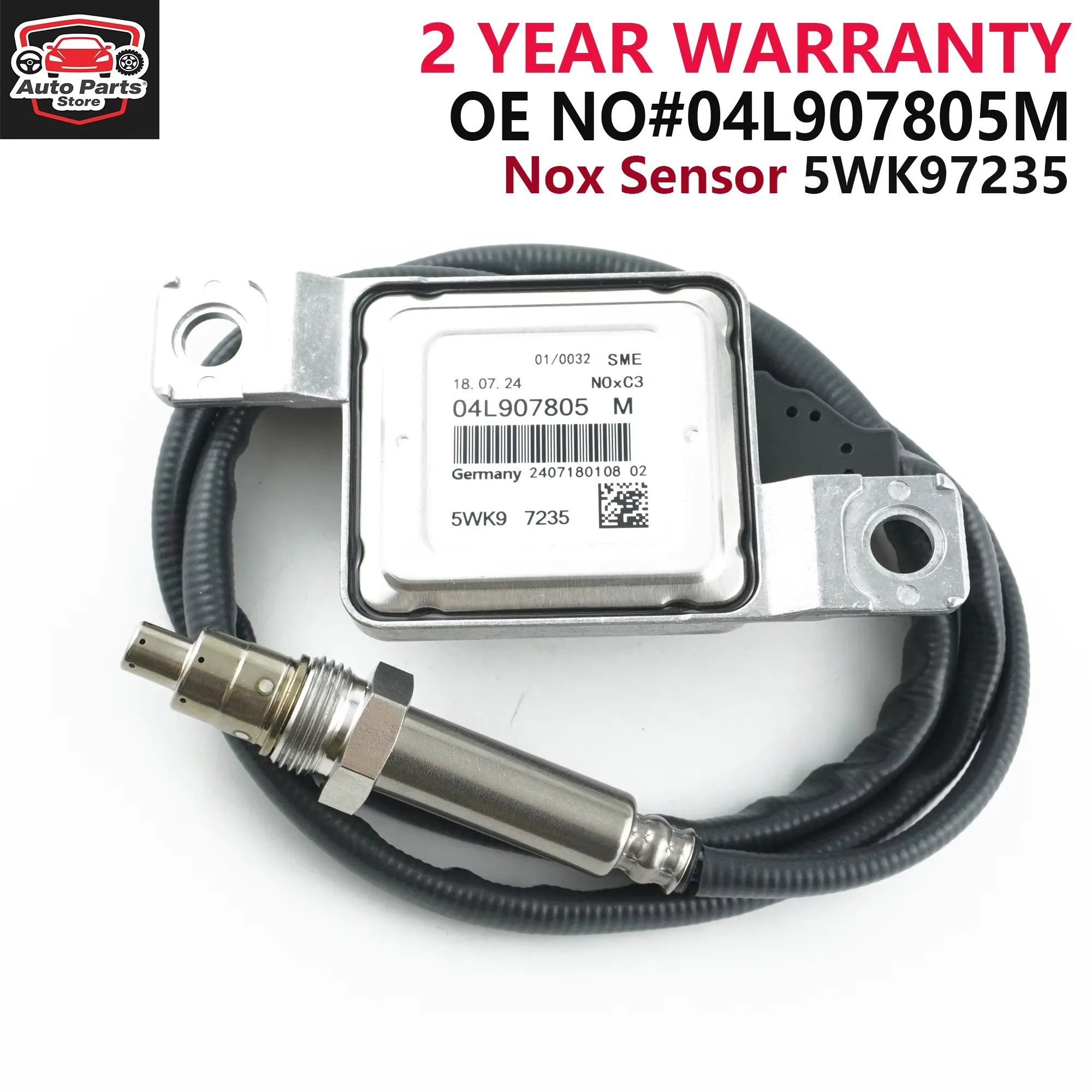 

04L907805M 5WK97235 5WK9 7235 New Nitrogen Oxide Nox Sensor For VW Transporter 2.0L 2016-2020