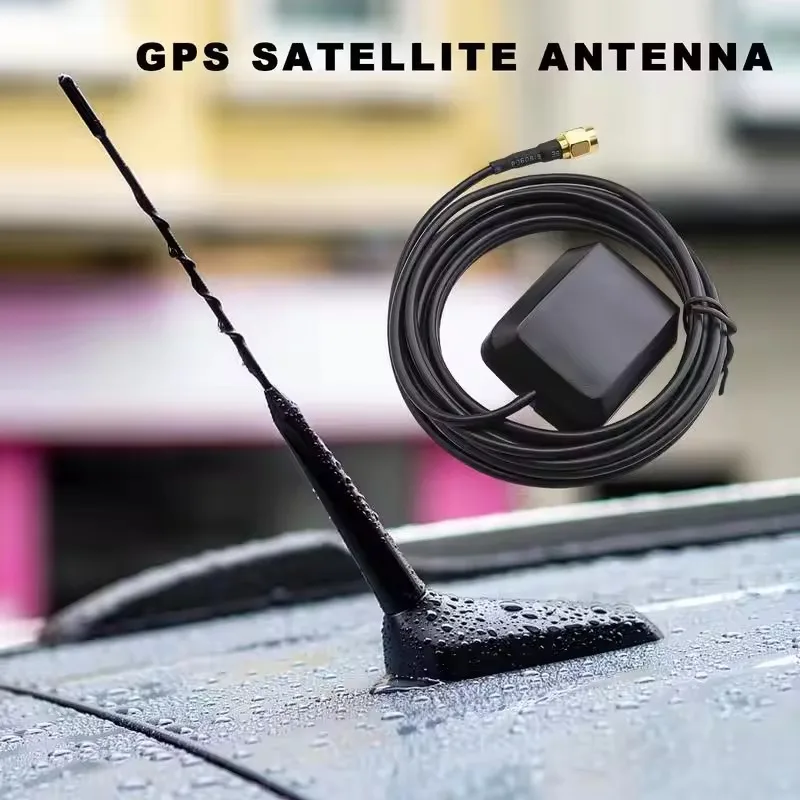 High Precision GPS Dual Band Positioning Antenna Lan Gain 38DBI Power Amplifier SMA Connect Enhanced Vehicle Navigation Signal