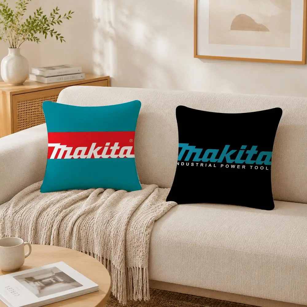 Fashion Brand M-Makitas Cushion Cover Plush Decorative Pillow Case With Hidden Zipper Cutecore Room Decor For Home