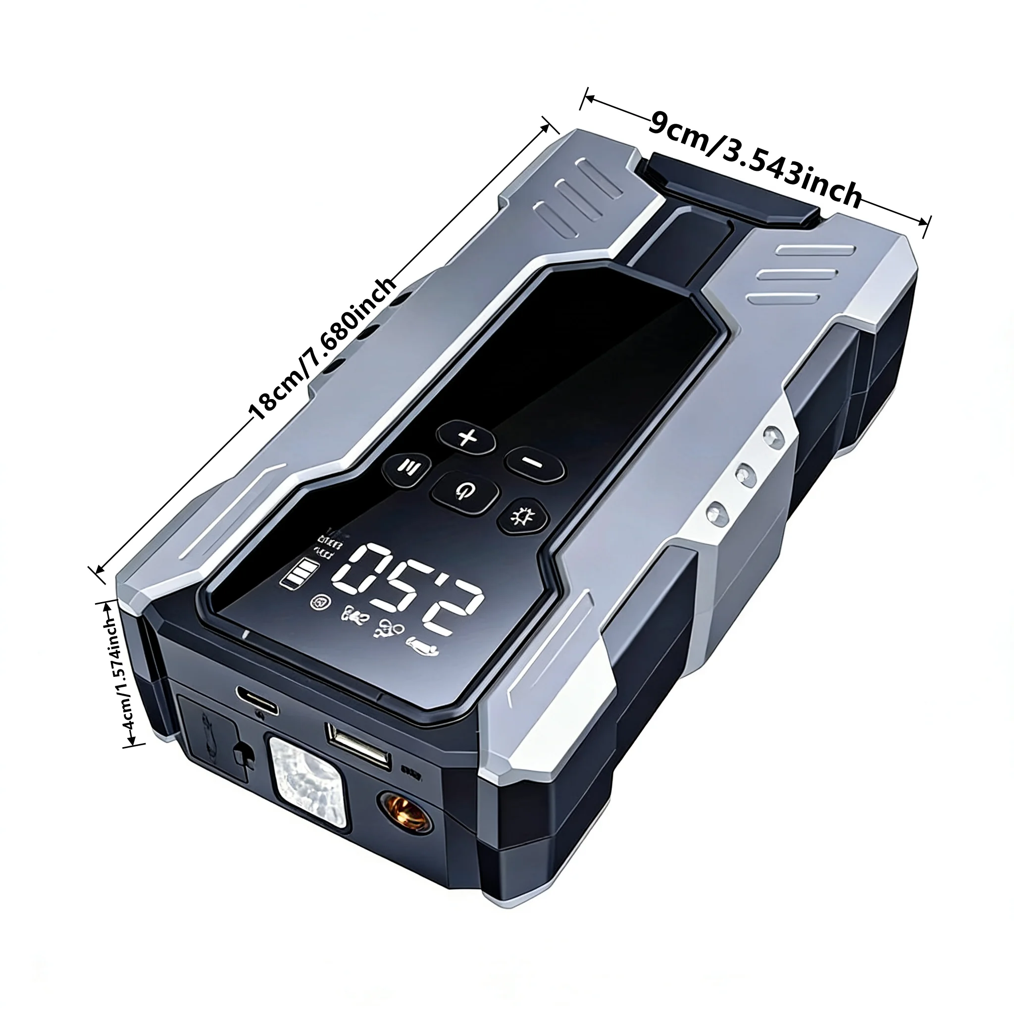 7-funkcyjny wielofunkcyjny zas – Portable Jump Starter recenzja i cena