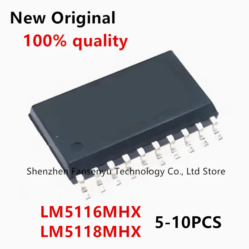 (5-10piece)100% New LM5116MHX/NOPB LM5118MHX/NOPB LM5116MHX LM5118MHX LM5116MH LM5118MH LM5116 LM5118 sop-20 Chipset