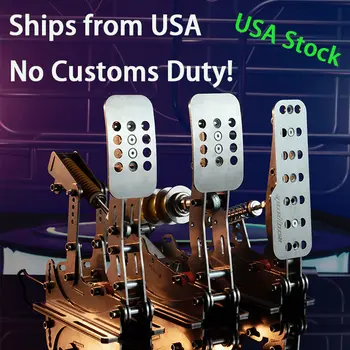 Pedály SIMJACK UT, pedály pro simulátory, závodní simulátory, tlakové čidlo, snímače zatížení, hydraulické pedály HE 8 nejlepší prodej pedály Sim Racing - №2