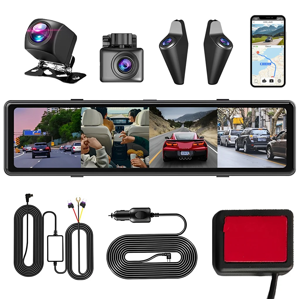 12Inch Rearview Das…