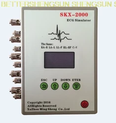 Upgraded ECG signal generator patient simulator SKX-2000C+ vital signs simulator