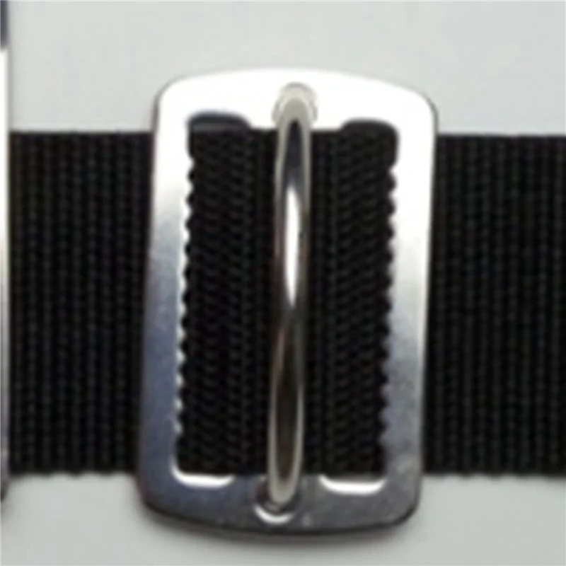 

50Pcs Scuba Diving Weight Belt Slide Keeper Ring Webbing Harness Belt Retainer Stopper Freediving Accessoires