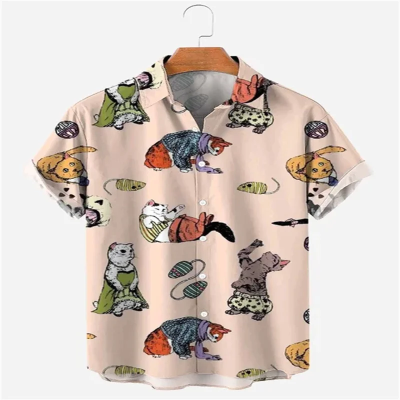 

2025 new style beautiful surfing mermaid 3D printed men's shirt 100% polyester fiber comfortable and fashionable top