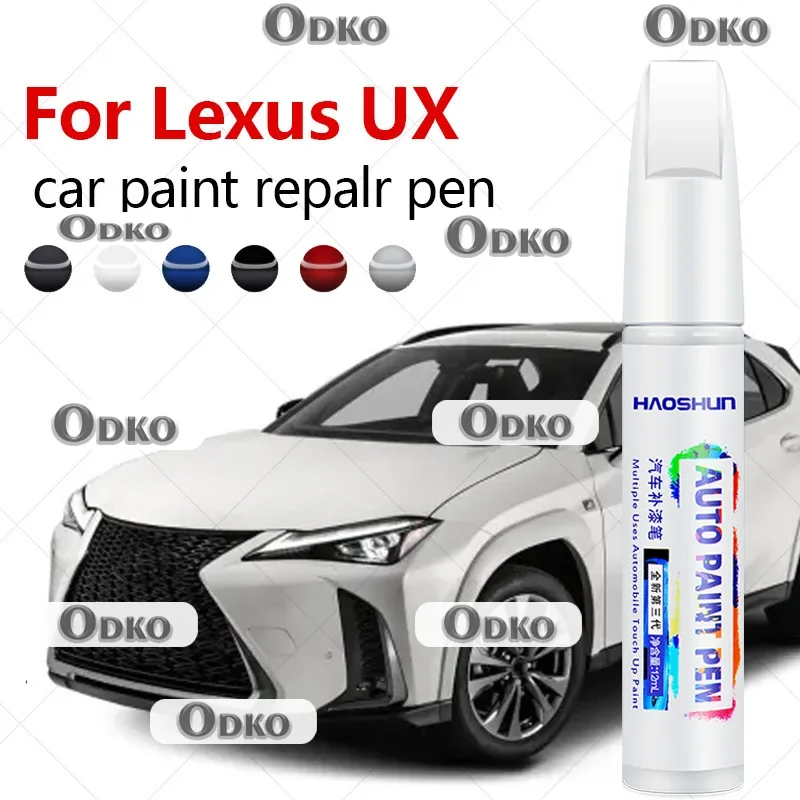 

Для Lexus UX UX200 UX250H UX260H 2018-2025 DE10 Ручка для ремонта краски Touch Up Средство для удаления царапин DIY Автоаксессуары Черный Белый Зеленый