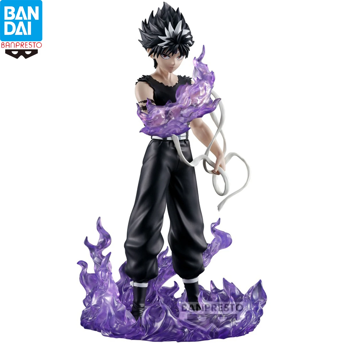 

In Stock BANDAI Banpresto Yu Yu Hakusho Ankobu Bujutsukai Hiei Black Dragon Wave Effect ver. Collectible Anime Figure Model Toy
