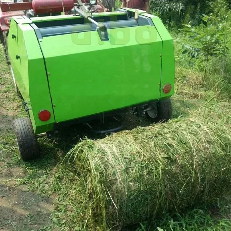 Hay Rap for Round Bales of Hay Fodder Harvesting Chopping and Silage Bailing Wheat Straw Baling Machine Mini Baller Round Baler