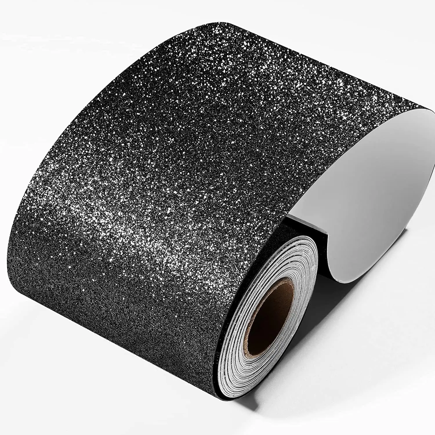 

Glitter Wallpaper Decorative Self Adhesive Wall Border Fabric Glitter Repair Tape Poster Board Decoration Trim For Tables Mirror