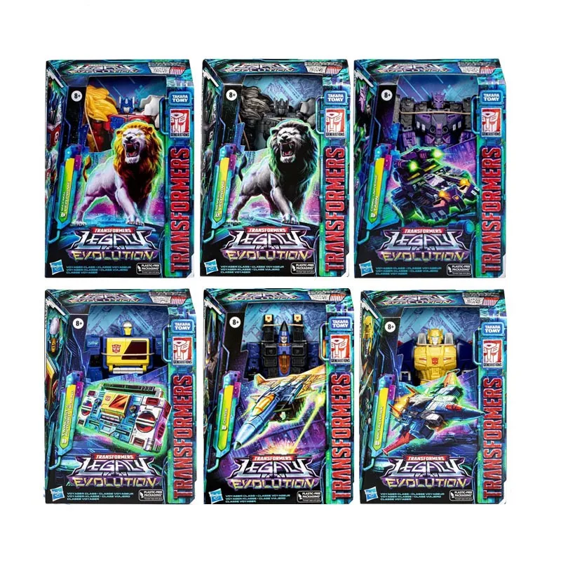 ハスブロオリジナルトランスフォーマーアニメフィギュアレガシー進化ホワイトライオンズオプティマスプライムアクションフィギュアのおもちゃ男の子女の子キッズギフト