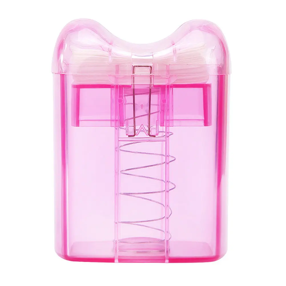 1Pcs Premium Perm Paper Case Spring Design Easy Take-Out Hair Salon Storage Box Disposable Hairdressing Paper Holder