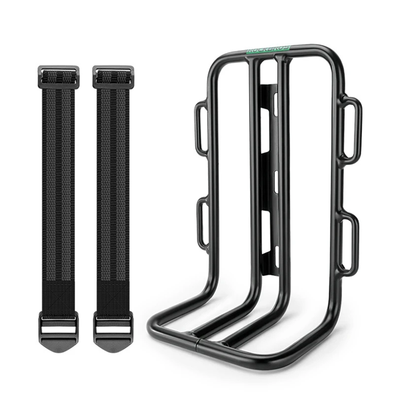 ROCKBROS Bicycle Front Fork Shelf With Bike Fork Bag Road Cycling Racks Load Bearing Luggage