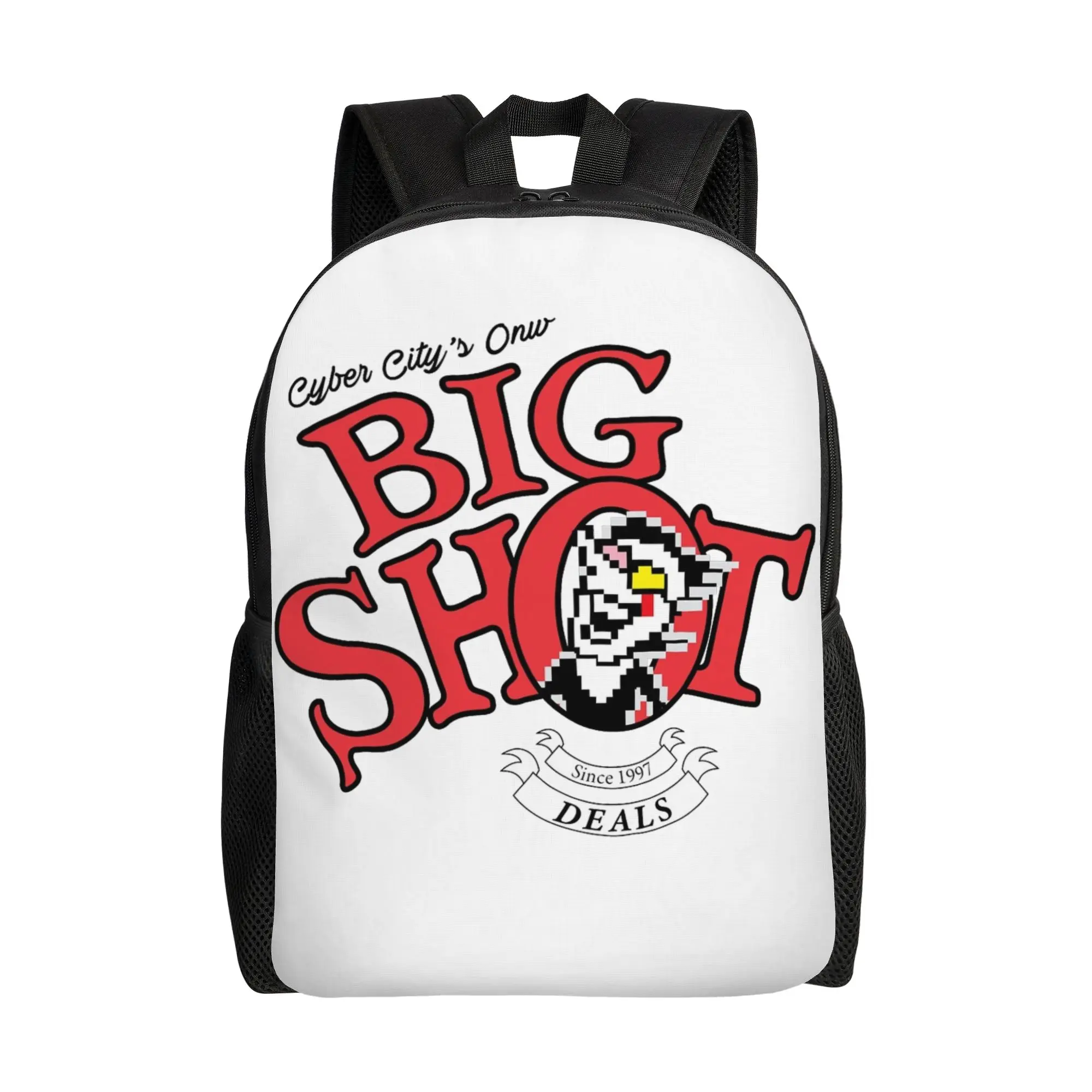 

DRINK BIG SHOt Deltarune Backpack Stylish Backpacks Boy Girl Sport Durable School Bags Colorful Rucksack