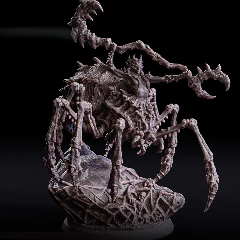 Dark Blazing Seraph Miniatures Resin 3D Printed Unpainted Tabletop Figures DIY Coloring Mini Model Suit for Dnd Pieces