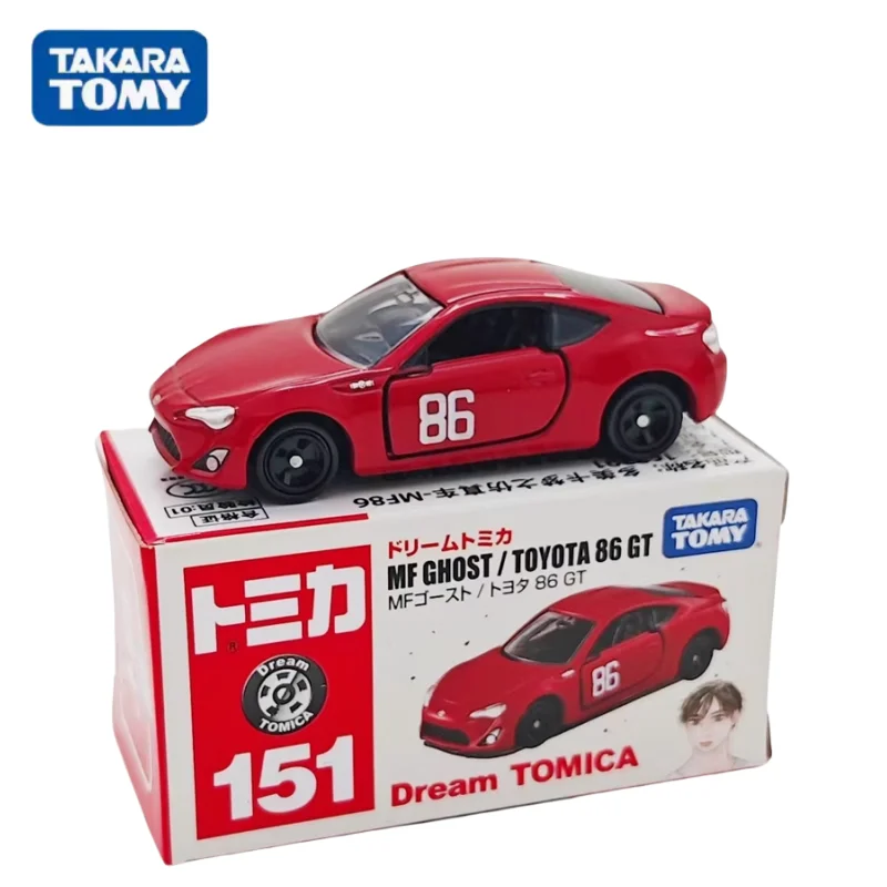 TAKARA TOMY first word D continued No. 151 diecast alloy model, children's collection of decorative toys, gifts for friends.