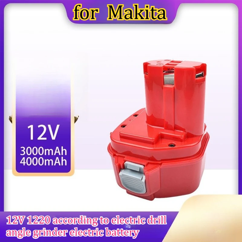 

Аккумулятор 4000 мАч, новый, для электроинструментов Makita 12В 1220, для электродрели, угловой шлифмашины, электроинструментов на аккумуляторах