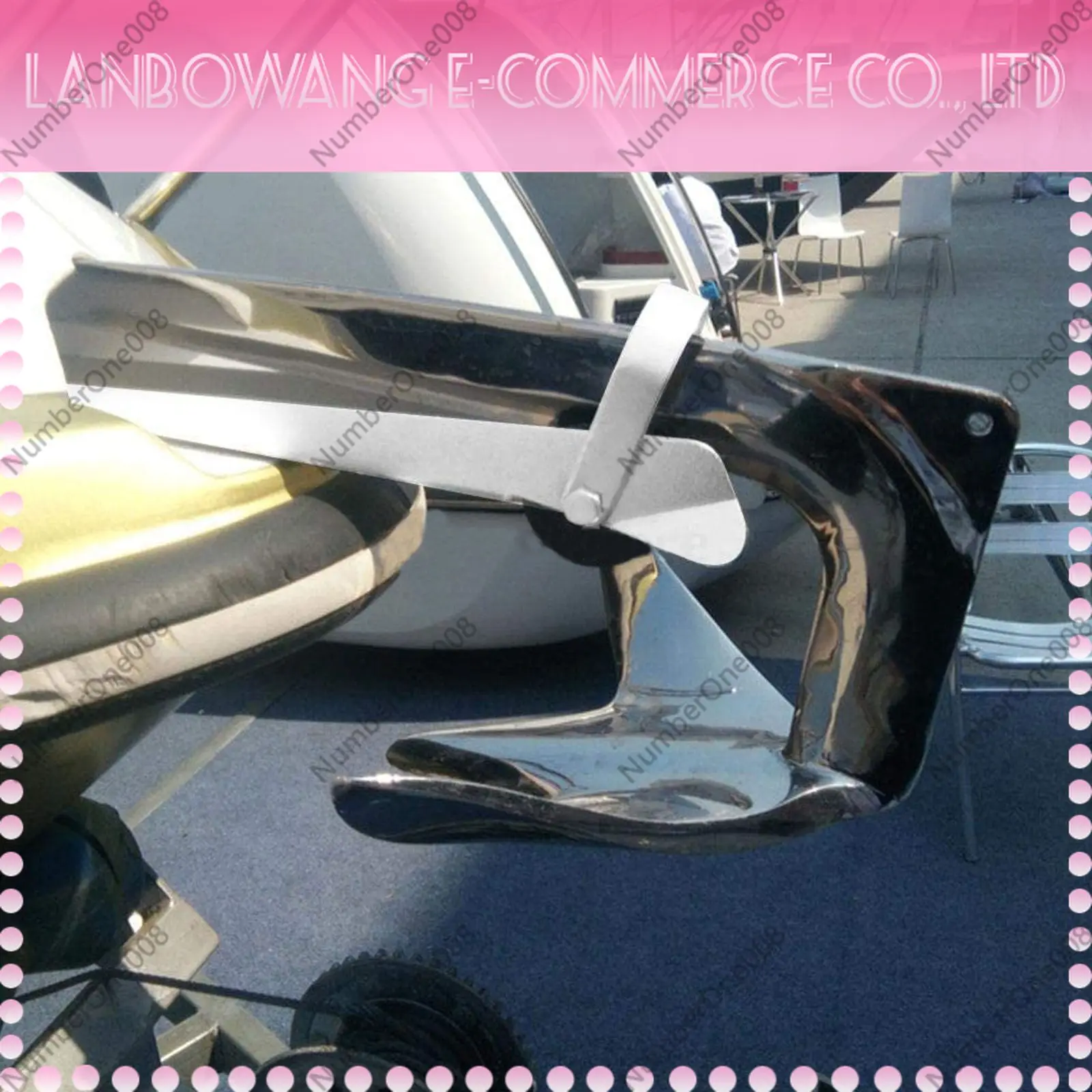 Stainless Steel Anchor Roller Bracket Marine Bow Roller for Boat Yacht Towing