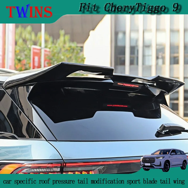 

Подходит для Chery Tiggo 9, специальная модификация давления на крышу автомобиля, спортивное лезвие, хвостовое крыло, автомобильные внешние аксессуары