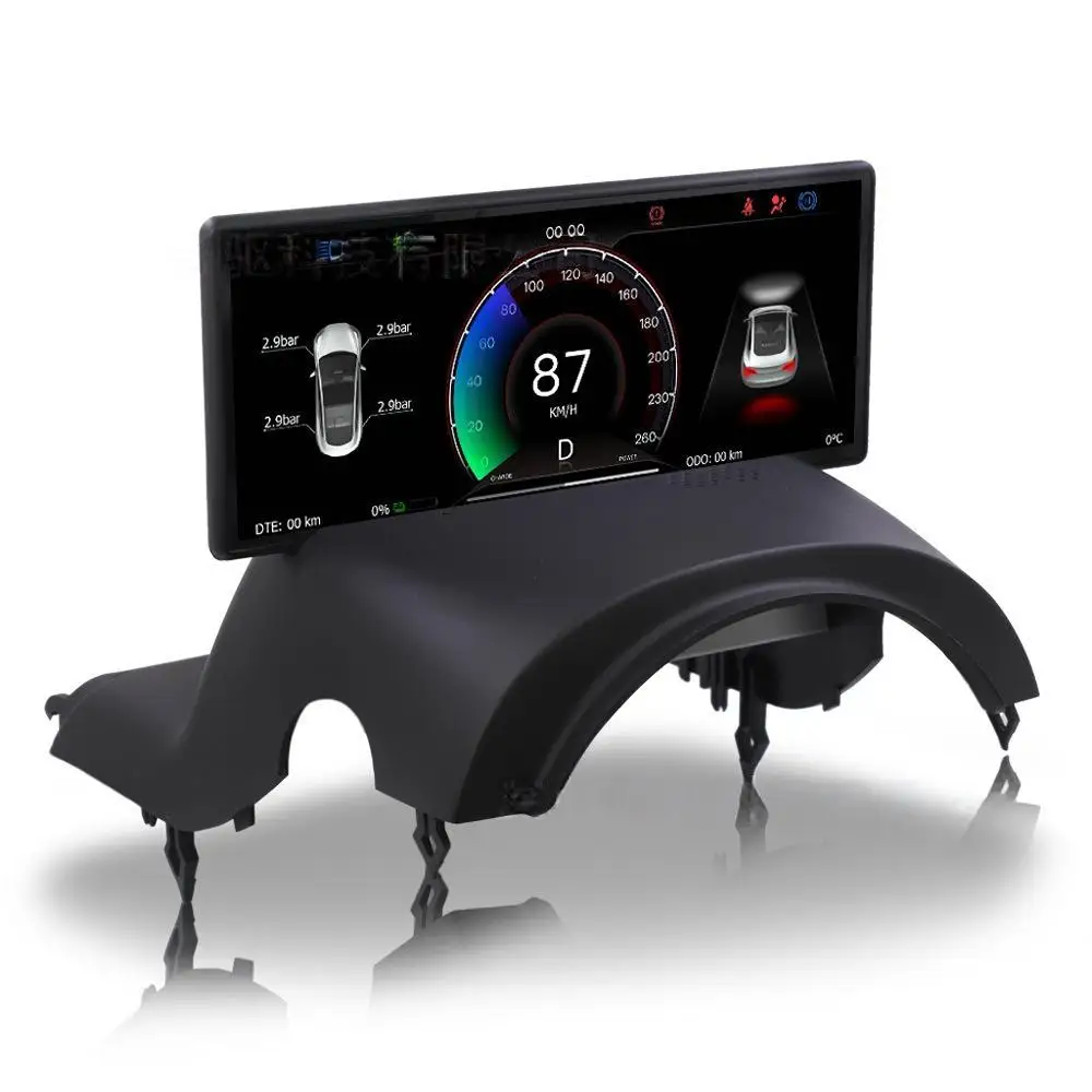 New High Quality 6.2 Inch LCD Digital Dashboard Instrument Cluster For Tesla Model 3/Y Ota Support Supports RHD/LHD