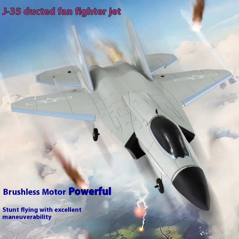 Modello di aereo telecomandato a quattro canali per adolescenti Somerset J-35 Fighter cinese a base in trasportino speciale per acrobazie ad ala fissa