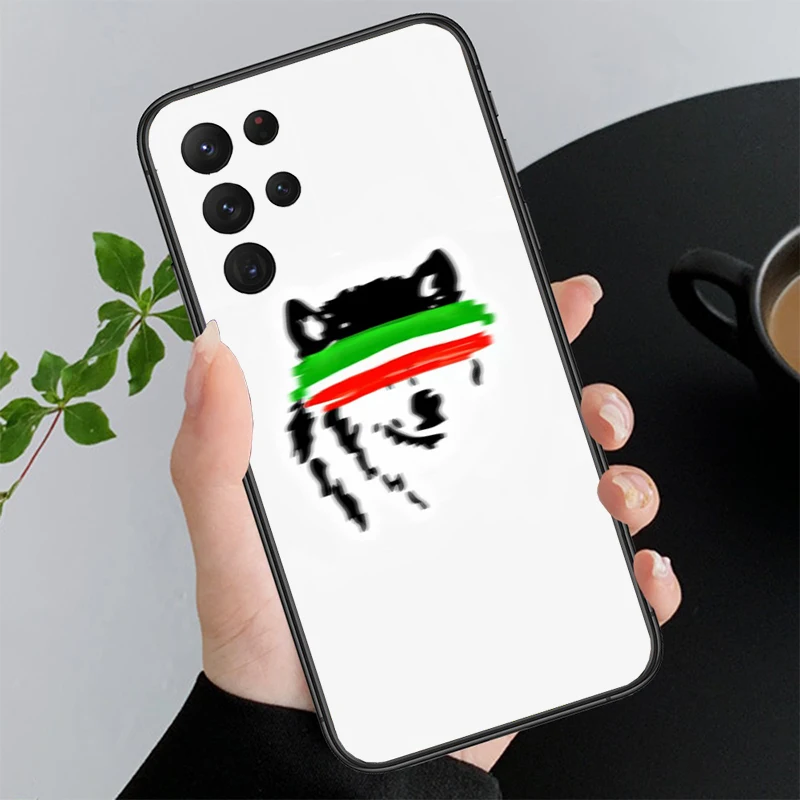 Chechnya Chechen Flag Phone Case For Samsung A35 A55 A54 A15 A25 A05s A05 A22 A24 A52 A33 A34 M34 M14 M54 M23