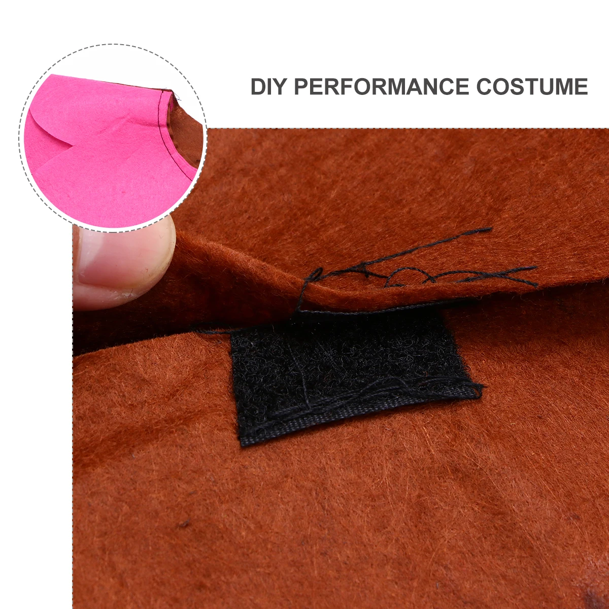 

2pcs 1Set Floret Clothes Costume Set For -Friendly Adorable Clothing Set With Hat Pink Brown Lovely Children Outfit