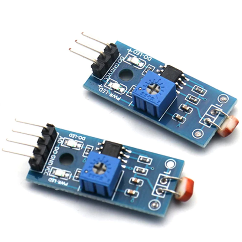 3pin 4pin Photosensitive Brightness Resistance Sensor Module Light Intensity Detect Photosensitive Resistor Module For Arduino