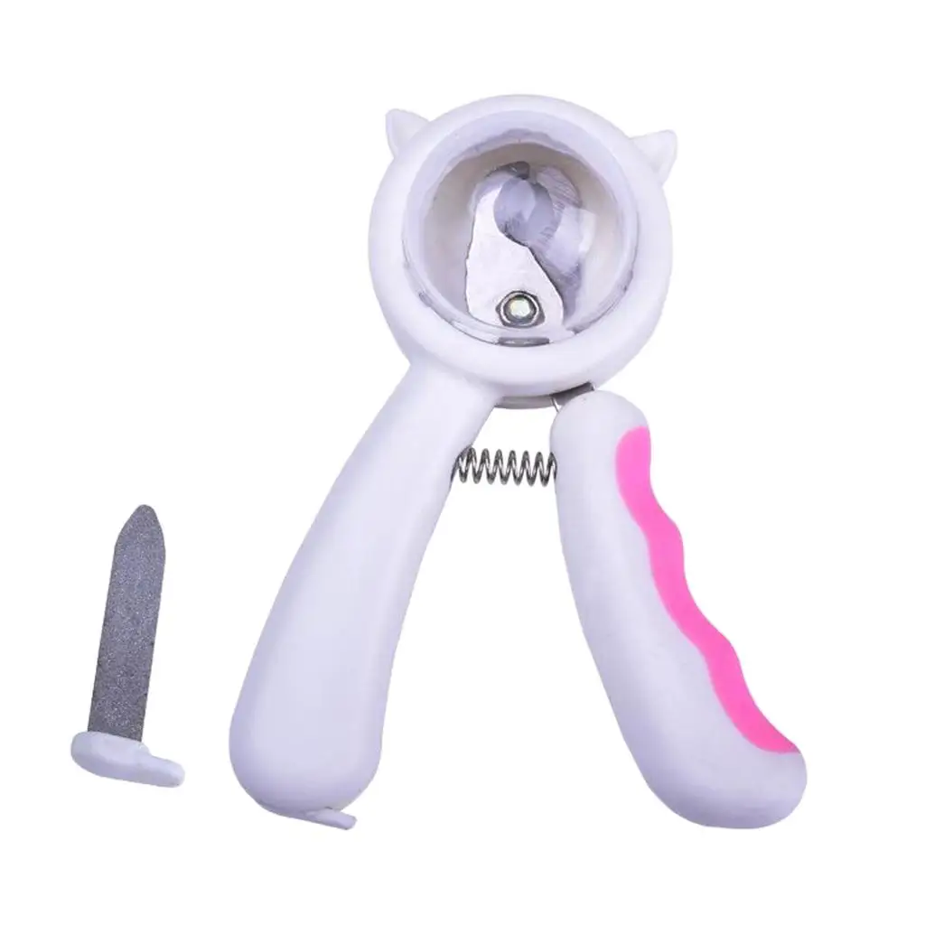 dog Pets Nail Clippers and - with Safety Anti Spitting, Nail File, Professional Grooming Tool for All Animals
