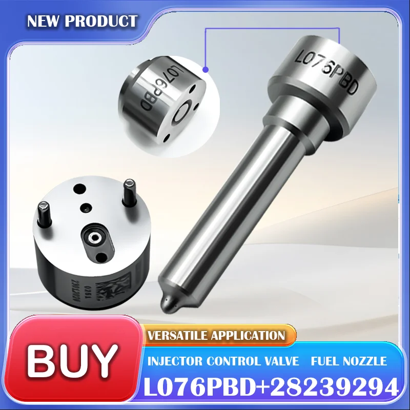 L076PBD + 28239294 Diesel Fuel Spray Nozzle Control Valve For EJBR02201D Common Rail Engine Injection  Fuel  System  YI2833