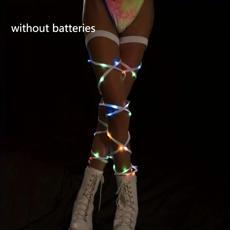 

Glowing LED Leg Straps B 15270 Fashionable Lighting Waist Bands Women's Ethnic Stage Costume Accessories Cross-Border